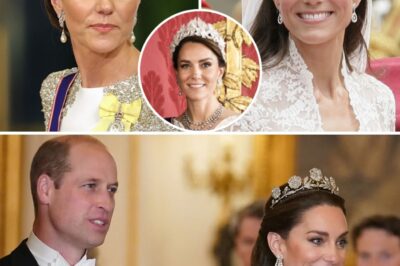 Princess Catherine Shines in Stunning Tiara Moments During Ceremonial Welcome as She Ascends to the Throne as Queen