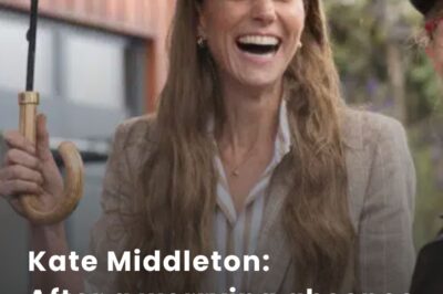 Kate Middleton: After a worrying absence, she reappears more radiant than ever