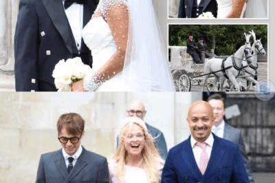 Mel B marries stylist Rory McPhee in star-studded ceremony – best photos Mel B’s big day begins with star arrivals